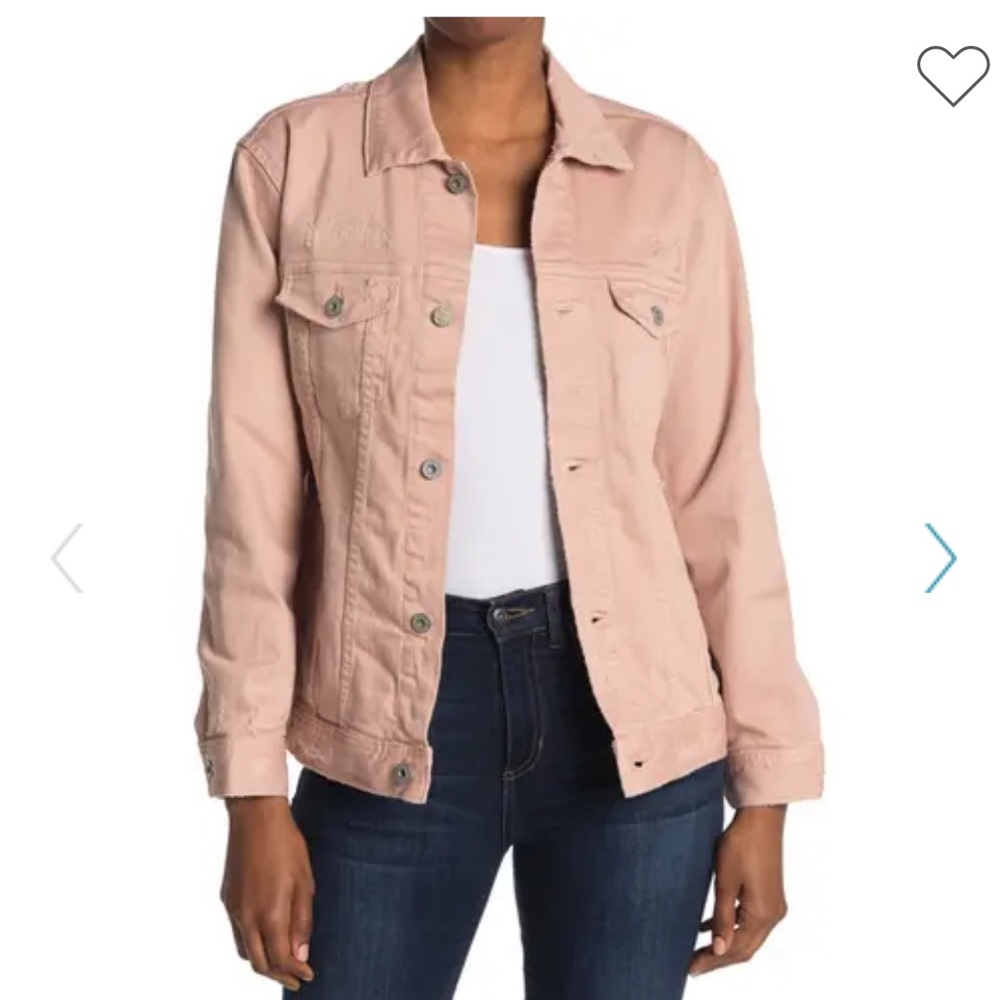 AG Blush Jean Jacket